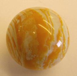 Custom Novelty Billiard Ball For Pool Table Games Yellow Ivory