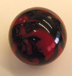 Custom Novelty Billiard Ball For Pool Table Games Red Black