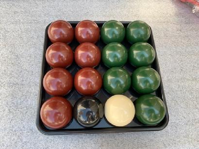 custom billiard pool ball sets military colors