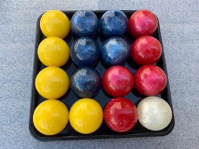 custom billiard pool ball sets pearlescent colors